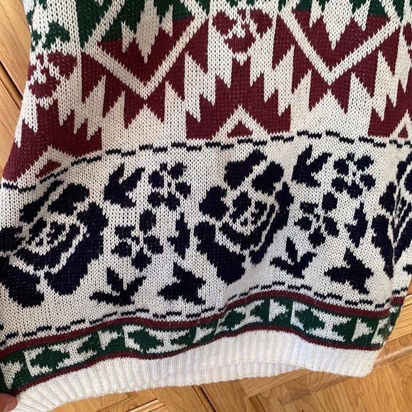 Perspective Vintage Grandpa Knit Sweater size medium - Picture 3 of 7